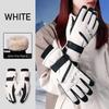 With Zippered Pocket Ski Gloves Thicken Full Finger Touchscreen Gloves Cycling Equipment Bicycle Winter Warm Gloves Camping