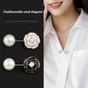 2Pcs Fashionable and Elegant Flower Brooch, Suitable for Shirts, Skirts Fixed, Waistband Closed, Collar Anti-light