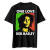 T-shirt Homme Bob Marley One Love Coupe Ajustée XX-Large Noir