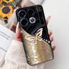 For Cover Infinix Note 40 40x 40Pro Plus Note40 Pro+ Phone Case Colorful Flower Butterfly Lxuru Women Fashion Soft Siliocne Etui