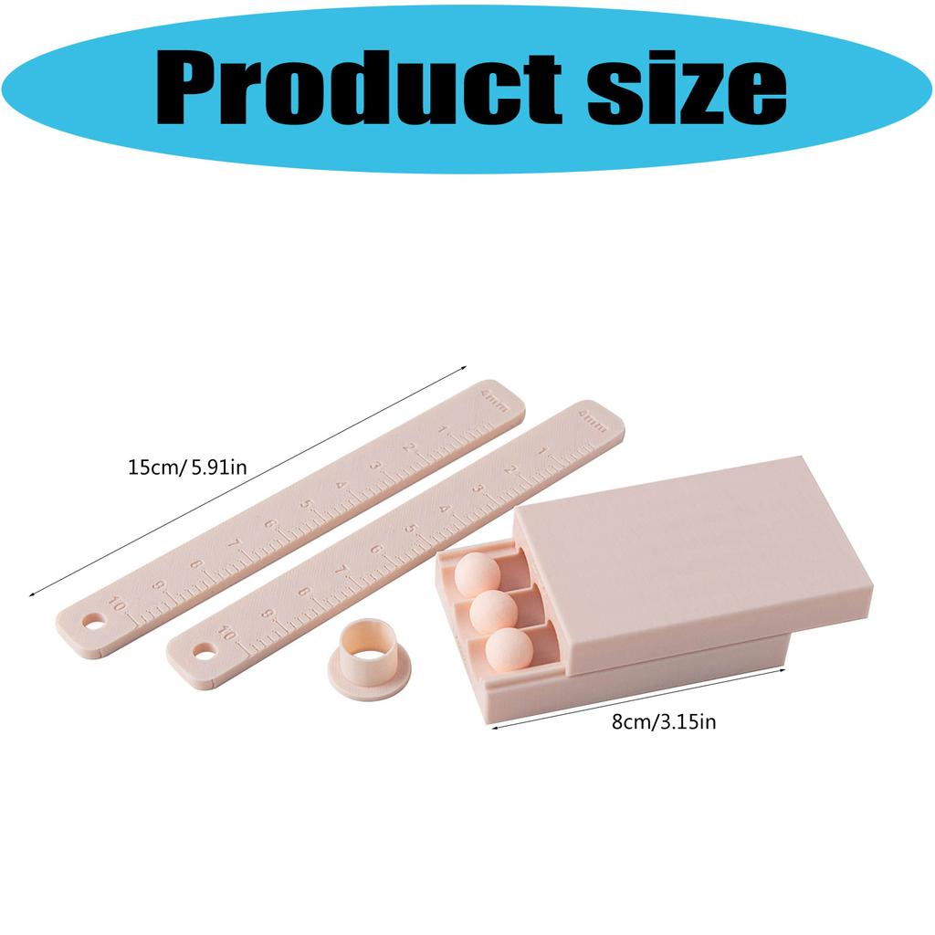 Multi Size Clay Sphere Forming Tool Kit High Quality Design Mold for Jewelry Making and Polymer Clay Creations
