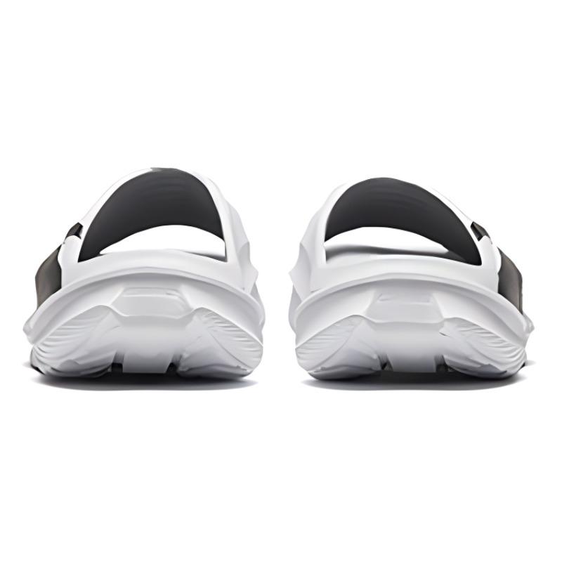Anta Lifestyle Series Non-Slip Lightweight Slide Sandals Men Footwear Silver Black 112438521-1