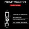 1pcs Metal Car Keychain Keyring Key Auto Accessories For Honda Civic Fit Jazz GK5 Accord Pilot CRV Odyssey Passport City HRV KU9