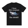 Funny Fish Diagram Meme Graphic T Shirt Unisex Women Retro High Quality Fashion Tshirts Tops Casual  Cotton Oversized Tshirt