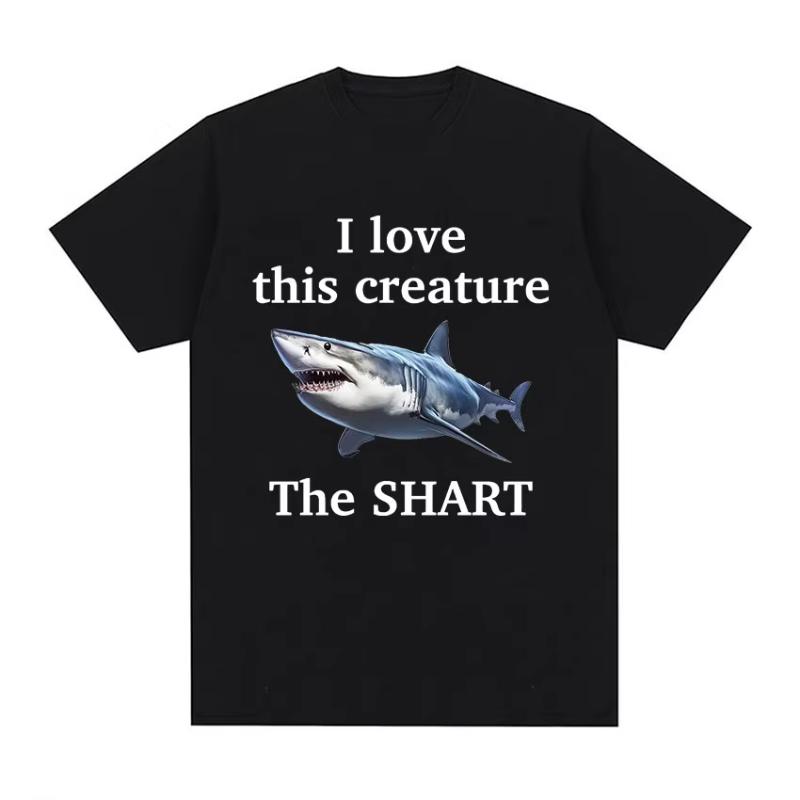 Funny Fish Diagram Meme Graphic T Shirt Unisex Women Retro High Quality Fashion Tshirts Tops Casual Cotton Oversized Tshirt