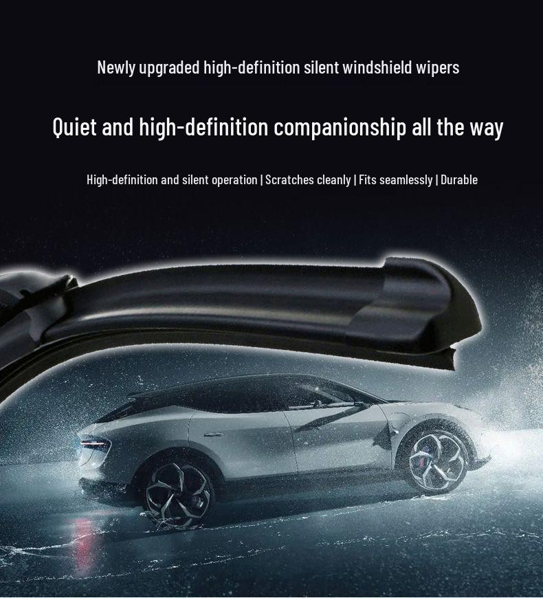 Mazda 6 Silent Frameless Front Wiper Blade with Original Rubber Strip
