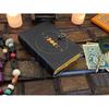 Moon Phase leather Journal notebook - Book of Shadows handstitched journal Grimoire Journal Handmade Journal With Deckle Paper Brass C lockc