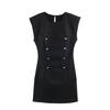 Women's New European and American Style Fashion Rope Knot Buckle Dress Short Skirt
