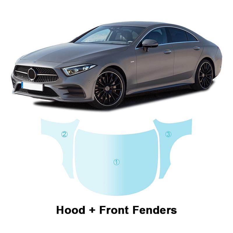 Mercedes-Benz CLS C257 (22-24) TPU Invisible Anti-Scratch Brightening Protective Film