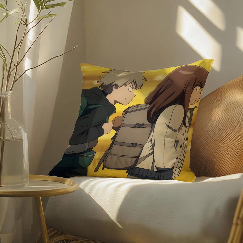 Heavenly Ddelusion anime Pillow Case DoubleSided Plush Sofa Cushion Covers Organic Breathable Invisible Zipper