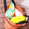 1Pc Waterproof Supermarket Shopping Trolley Household Bag Grocery Trolley Convenient Folding Portable Wheels Handbag