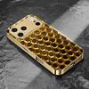 Elegante Lussuosa Custodia per Telefono di Fascia Alta Vetro Galvanizzato Custodia per Telefono per iPhone 17 16 15 14 13 12 11pm Pro Plus Resistente alle Cadute