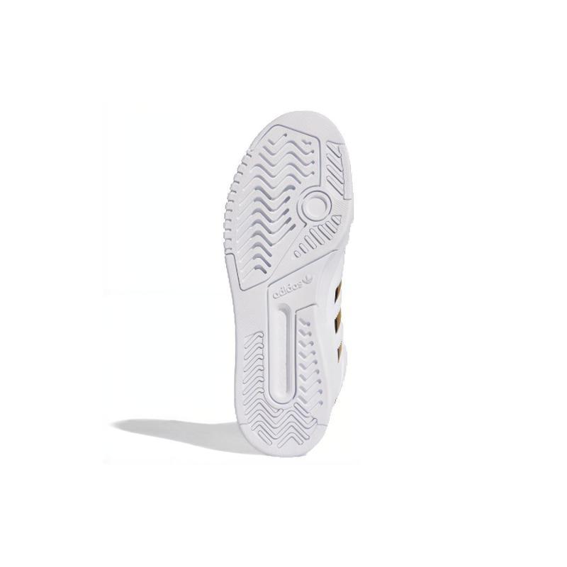 adidas originals Drop Step White Gold Metallic Sneakers FW2040
