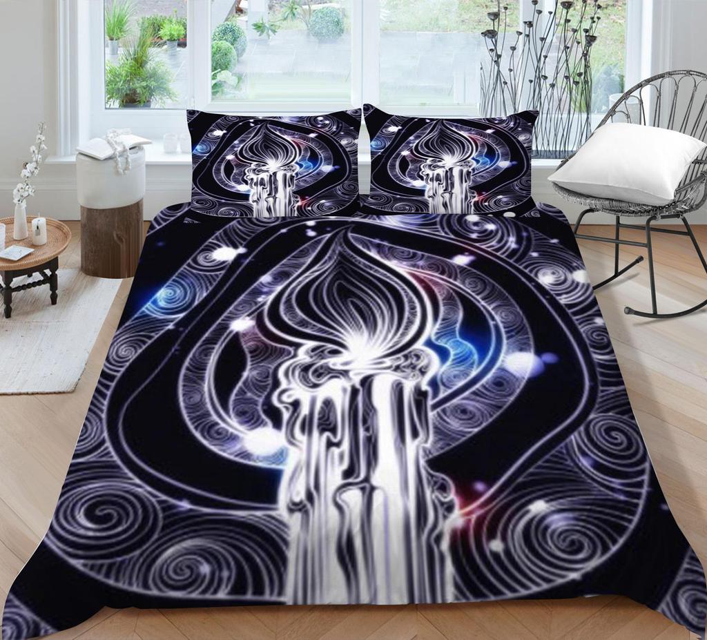 Home Bed Decor Bedding Sets Soft Breathable Bedspreads 3D Bohemia Printing Duvet Cover Pillowcase Bedclothes