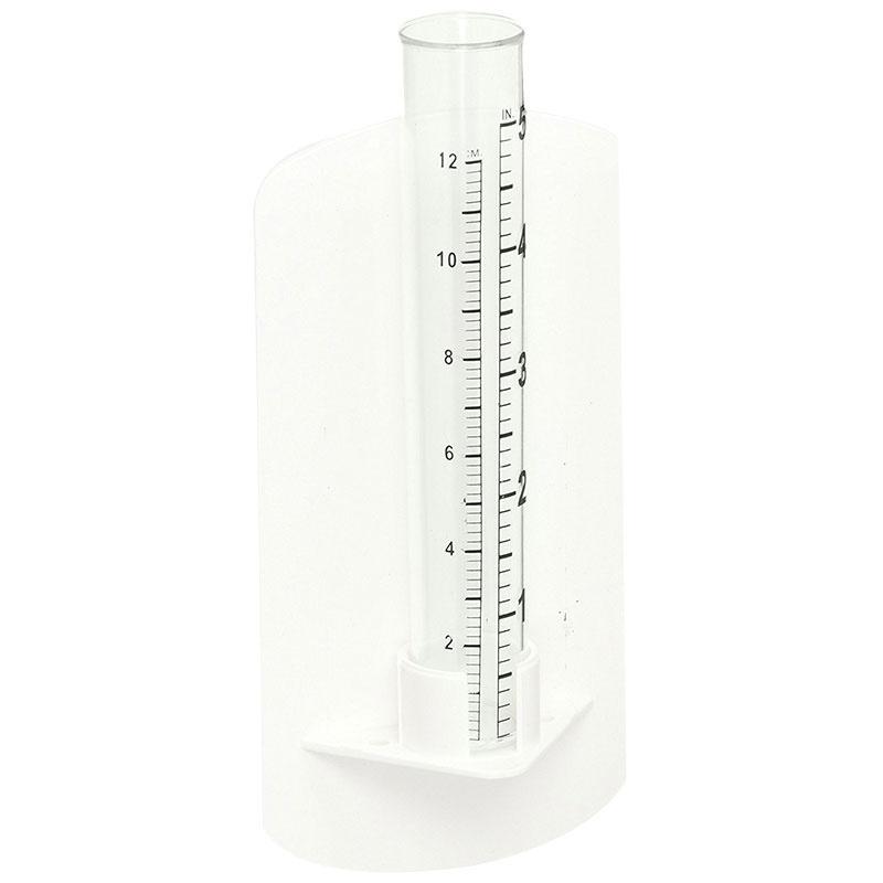 Pro 5'' Capacity Glass Rain Gauge Replacement Tube Outdoor Home Garden Yard Pro 5'' Capacity Glass Rain Gauge Replacement Tube Outdoor Home Garden Yard