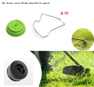 10*Knife Guard 1*24v Grass Cover 1*Blade Base Charging