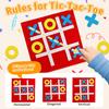 10-40Pcs Tic Tac Toe Strategic Board Game For Kids, Birthday Party Favors Bulk For Kids Goodie Treat Bag Christmas Stockin
