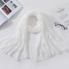 New 70*175Cm Women Muslim Crinkle Hijab for Women Soft Cotton Headscarf Islamic Head Wraps Femme Musulman Head Scarf