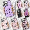 Pink Cat Skull Sorceress Witch Magnetic Soft Phone Case for iPhone 16 Promax 15 Pro 13 14 Plus 11 12 Mini MagSafe Coque