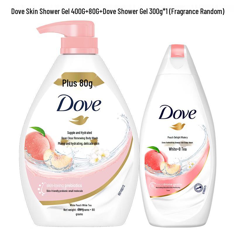 DOVE Bouncy & Supple Refreshing Shower Milk
