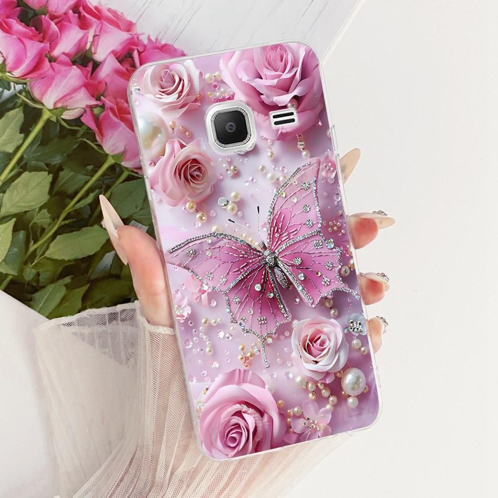 For Samsung Galaxy J1 mini Clear Case Aesthetic Luxury Cute Fashion Funny Painted Casing For Samsung J1 mini SM-J105B SM-J105H