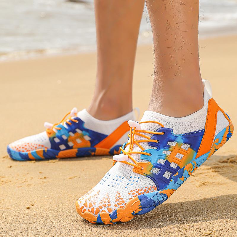 Outdoor wading shoes couple beach swimming shoes outdoor sports creek shoes hiking five-finger shoes