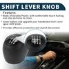 TUCKBOLD Manual Gear Shift Knob for Fiat Ducato 6-Speed 1994-2006 (1pc)