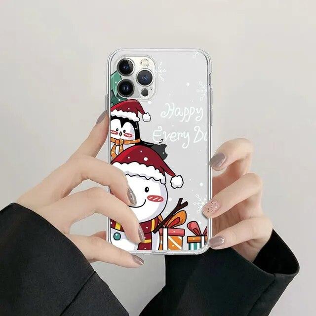 Fashion Lovely Animation Soft Phone For Iphone 8 12 XR 11 Pro Mini 6s 13 XS 7 Max X Plus 6 14 Silicon Soft Case Cover
