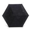Heaven Umbrella Compact Black Five-fold Sun/Rain Umbrella