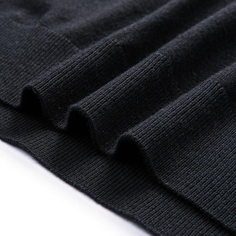 FAPAI Men's Cashmere Lambswool Blend Polo Neck Sweater