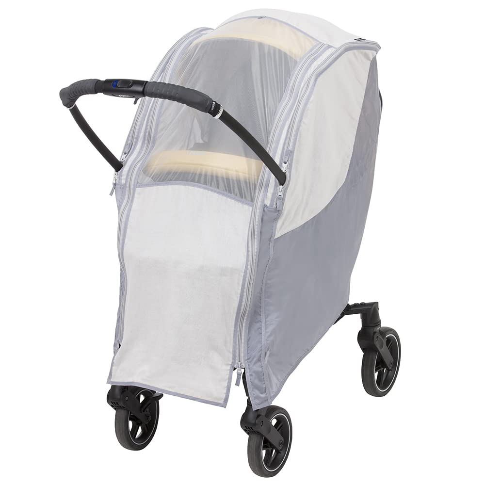 Pigeon Antibacterial and Antiviral Stroller with Runee nautR Transparent Cover, Double-Facing (Compatible Fino)