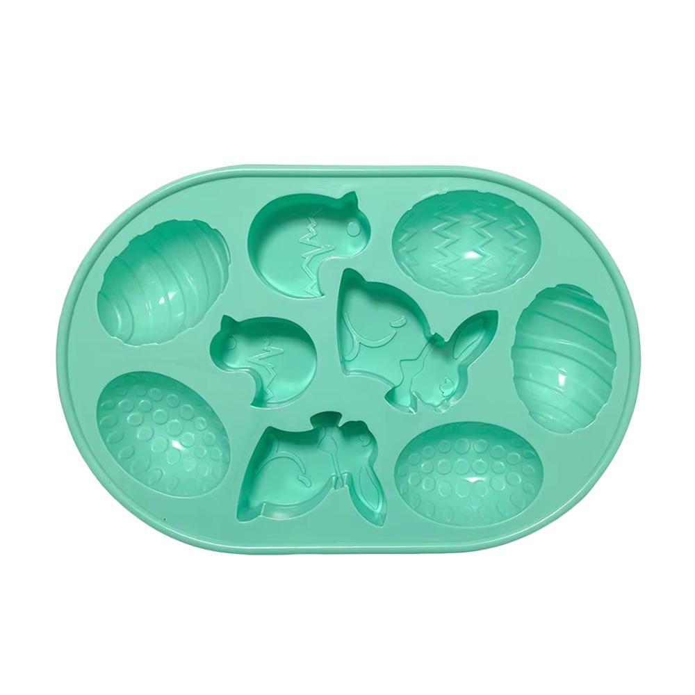 Bunny Easter Egg Mold Egg Shaped Chocolate Mold DIY Cookies Mold  Easter