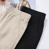 2026 New Ice Silk Mom Pants: Lightweight Summer Style, Versatile Straight-Leg, Casual Nine-Tenths Length for Middle-Aged and Elderly Women.