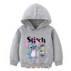 Stitch Hoodie for Kids HD Print Boys Girls Pullover Brother Sister Matching Hoodies Polyester  Casual Girls Sweatshirt Fall Age 4-14