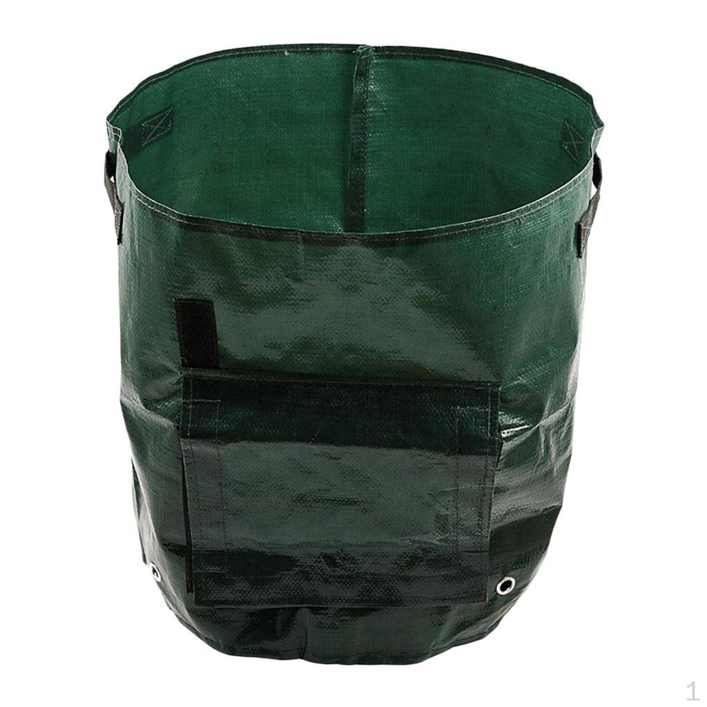 Bags Portable Potato Growing Pot Planter Planting Pouch with Access Flap for Carrot Onion
