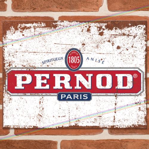 

PERNOD Metal Signs Man Cave Pub Wall Shed Garage Bar Alcohol Poster Tin Sign UKAluminum 20x30cm（7.8x11.8inch）