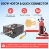 NUOGE 4500Psi 30Mbar Air Compressor Air Pump 12V/110V/220V Power Oil/Water-Free High Pressure Apply To  Diving Bottle