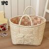 1PC Laundry Hamper Foldable Floral Design Lightweight Fabric Ins Style Miscellaneous Baskets Cute Storage Basket Sweet 32x26x25cm