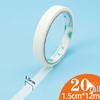 Residue-Free White Texture Paper Tape for Art Students - Decorative Edge Sealing & Spray Painting Masking Tape