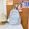 Schoolbag small fresh schoolbag for girls junior high school students cute Korean version travel backpack lightweight high school college students 