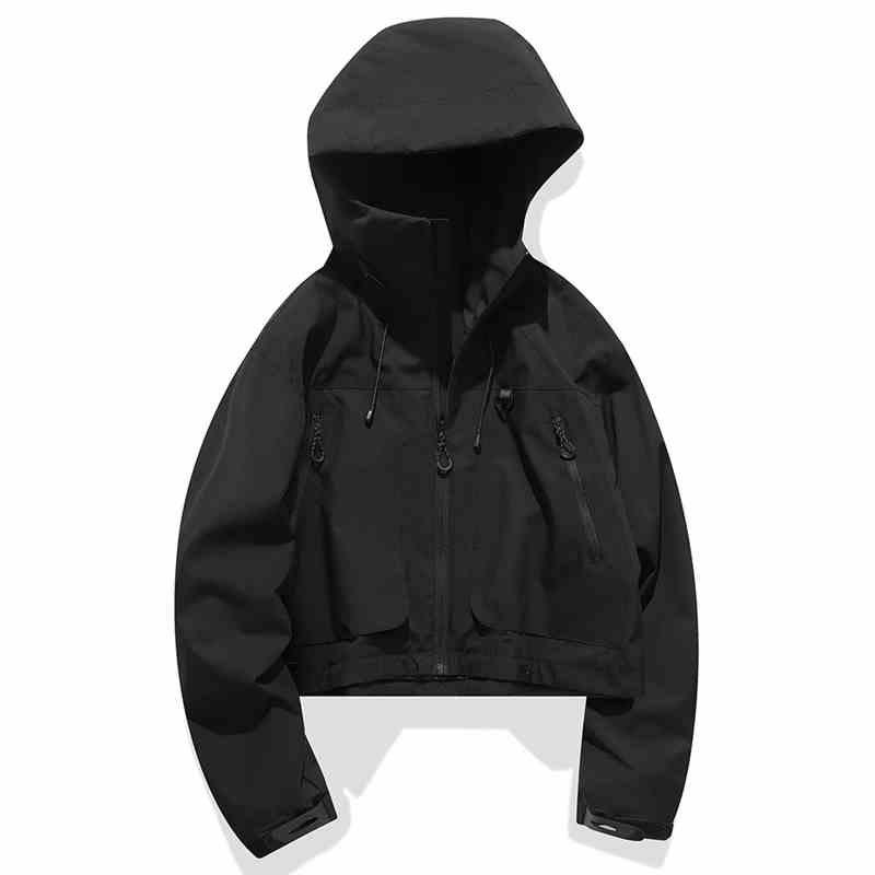 Woodpecker Women's Petite Windproof Jacket - Spring/Autumn Casual Style