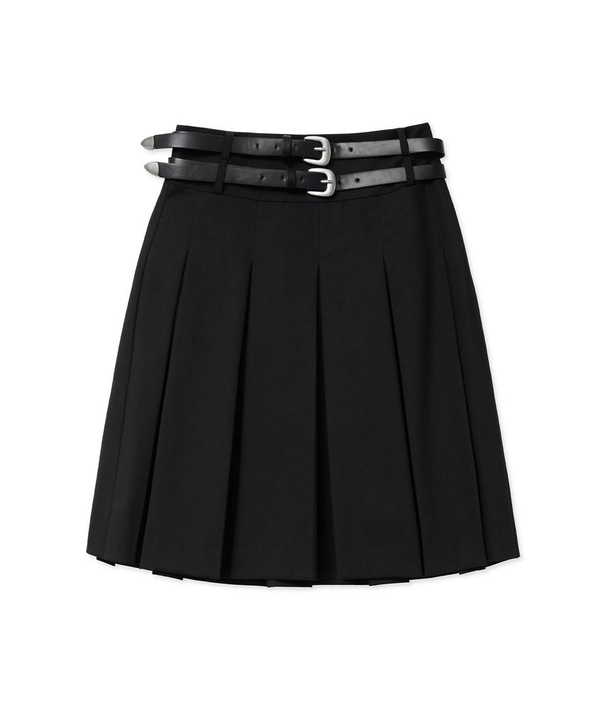 Midnight Move 2 Belt Skirt (Black)