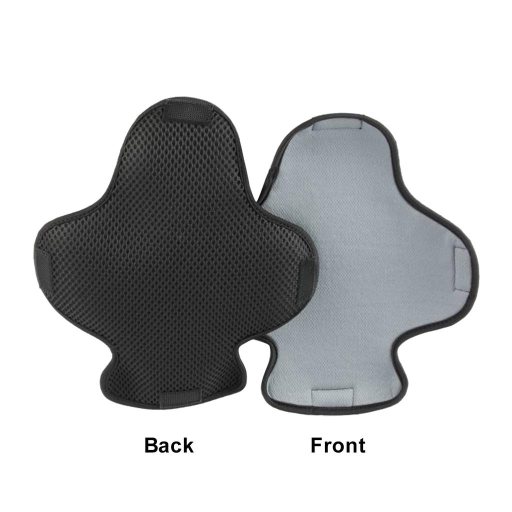 Motorcycle Helmet Liner, Sweat Absorbent Cooling Helmet Pad with Hook and Loop Reusable & Washable Lining Pad for Hard