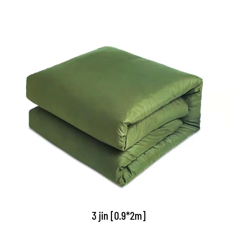 NLNTL Single Green Polyester Cotton Quilt 0.9x2m