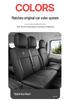 Geely Super VAN 24-26 Model Full Seat Covers: Front & Rear Cushions for Cargo Version