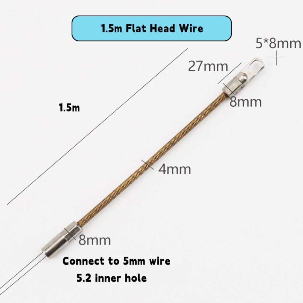 Kohlenstoffstahl Automatischer Fadenführer Anschluss für 5mm Draht Schneller Kabelzieher Hilfswerkzeuge