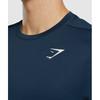 Gymshark Camiseta Arrival Regular Fit Azul marino A2a1j Ubcy