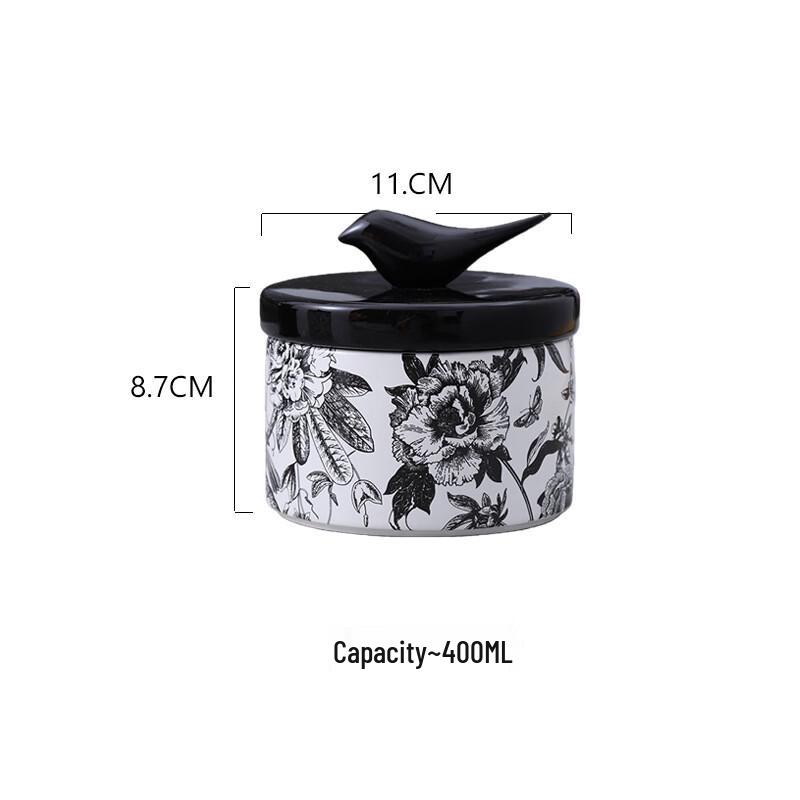 ZISIZ Винтажная керамическая герметичная банка для хранения