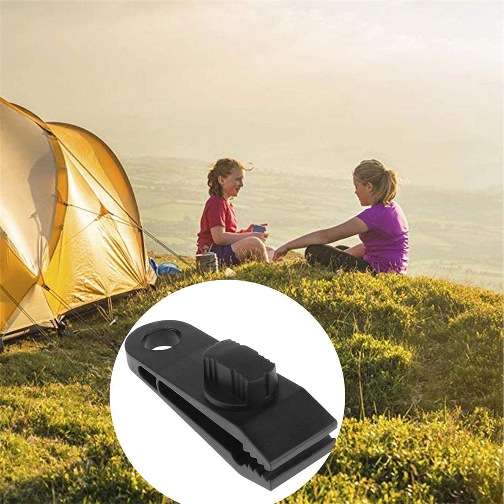Heavy Duty Tarp Clips with Screw Lock, Tight Grip Tent Awning Clamps for Outdoor Camping, Windproof Tent Clips for Tarp, Canopy, Car Cover, Pool Cover
