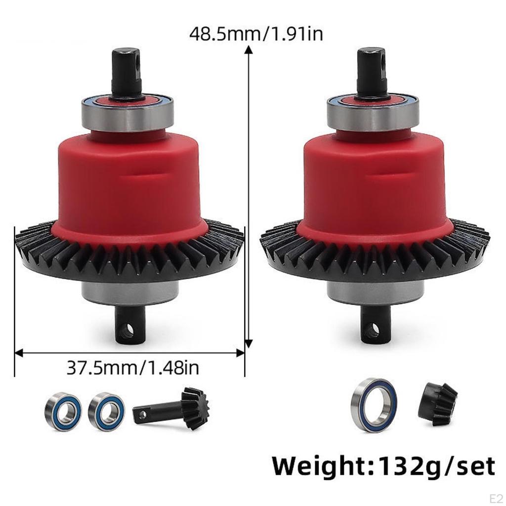 Front Rear Differential Gear Compatible Lightweight Premium Professional Metal Sturdy for 1:10 Slash